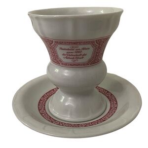 HEINRICH VILLEROY & BOCH W. GERMANY Rudeheimer Coffee Cup Saucer Set